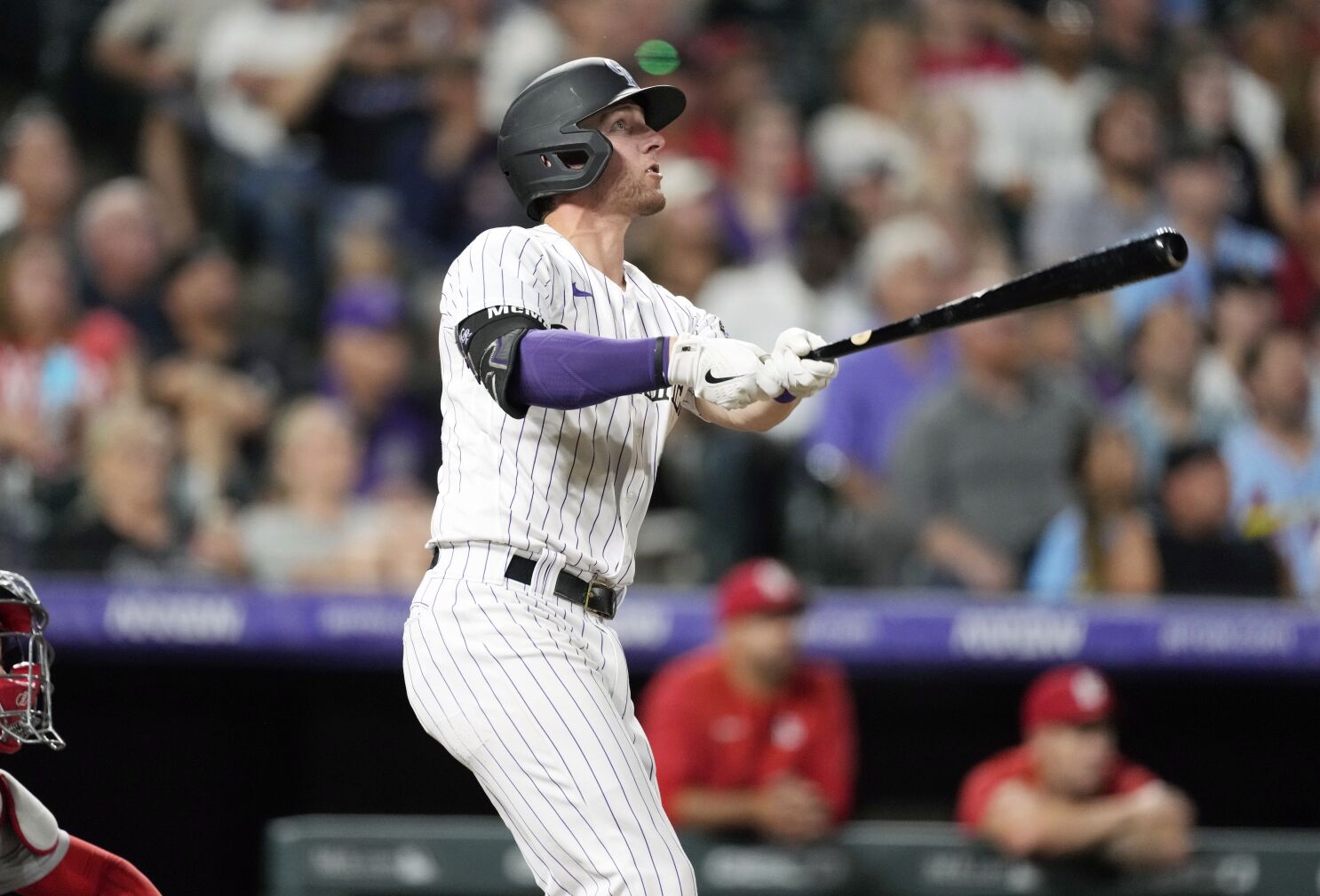 Rodgers' RBI single in 10th lifts Rockies over Giants 4-3 - The San Diego  Union-Tribune