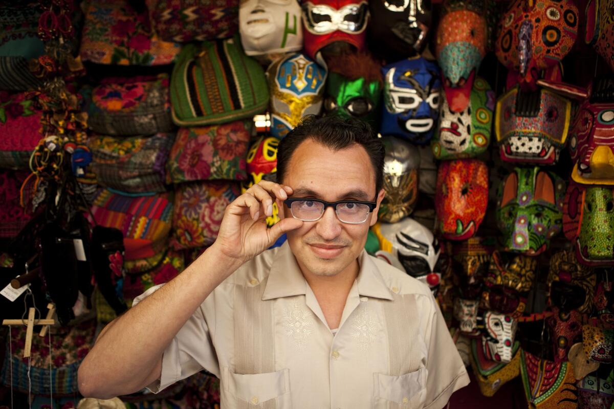 A 2012 photo of Gustavo Arellano, then editor of the OC Weekly and author of the syndicated ¡Ask a Mexican! column.