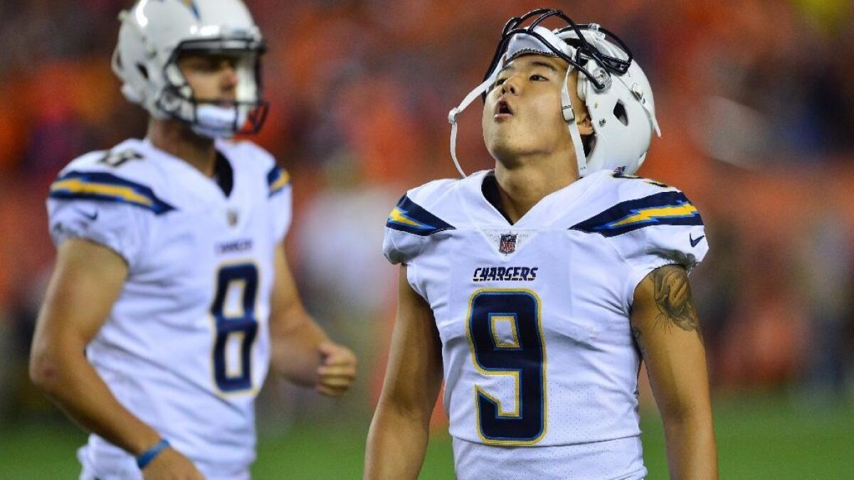 Chargers kicker Younghoe Koo is NFL's latest Korean-born player