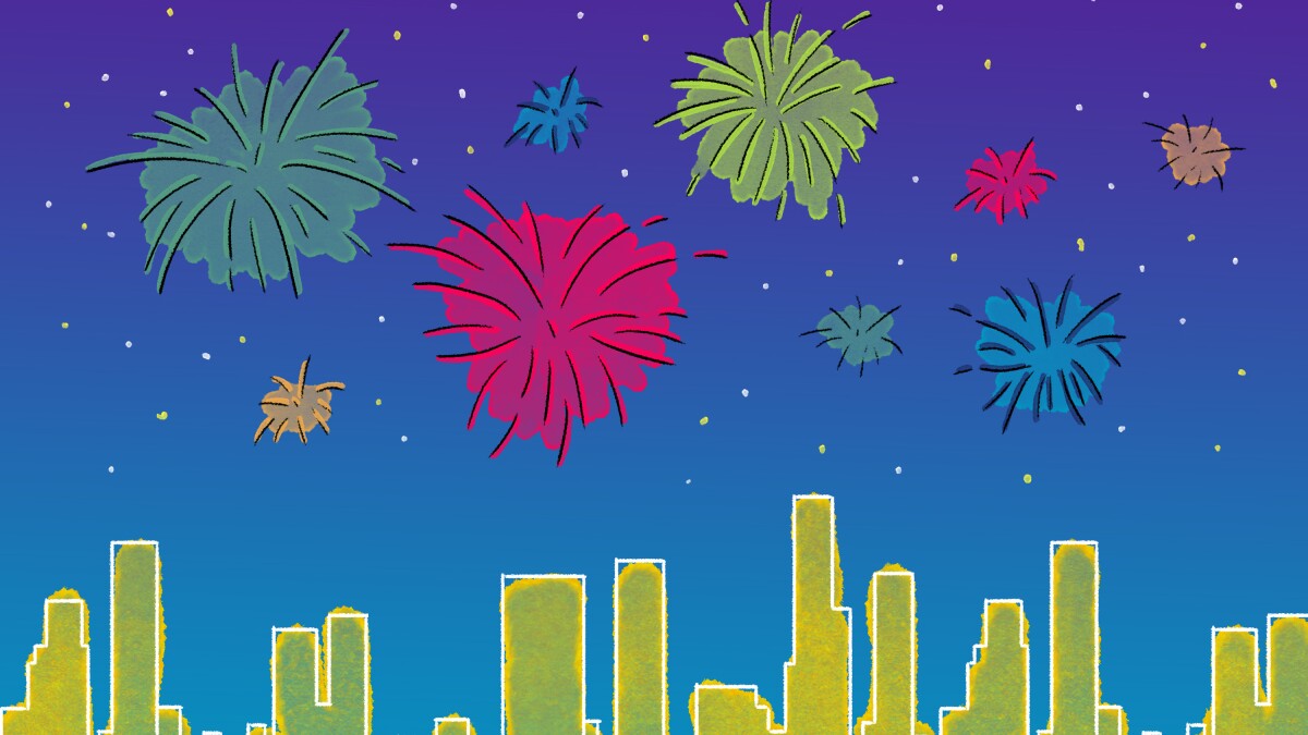 Where To Watch L A Fireworks On July 4th Low Key Lookouts Los Angeles Times Hollywood Blvd June 23 Festival 2022