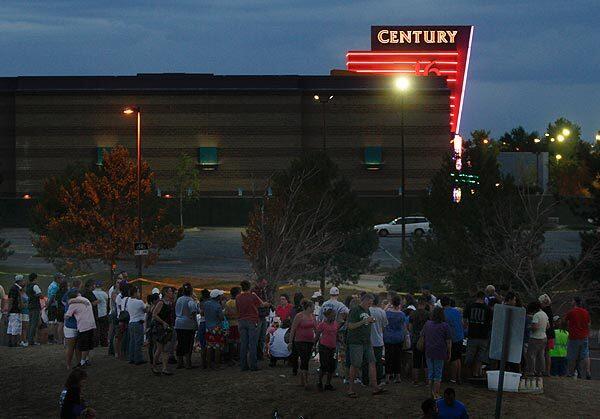 Mourners in Aurora