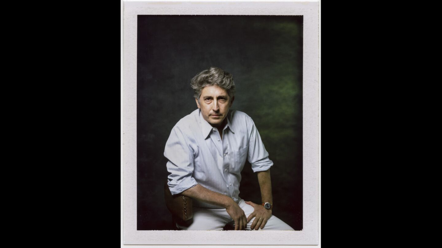 An instant print portrait of director Alexander Payne, from the film "Downsizing.”