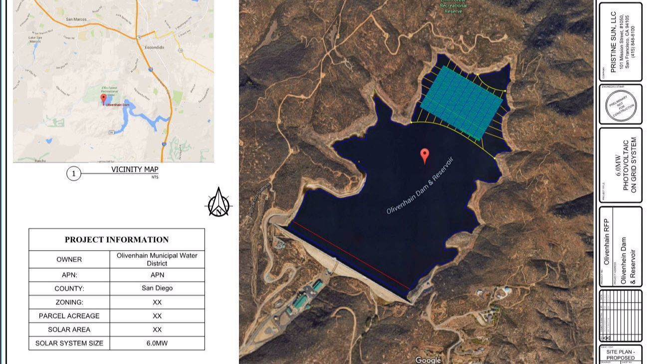 Incentives Floated For Treating People >> Floating Solar Would Be A San Diego County First The San Diego Incentives Floated For Treating People >> Floating Solar Would Be A San Diego County First The San Diego