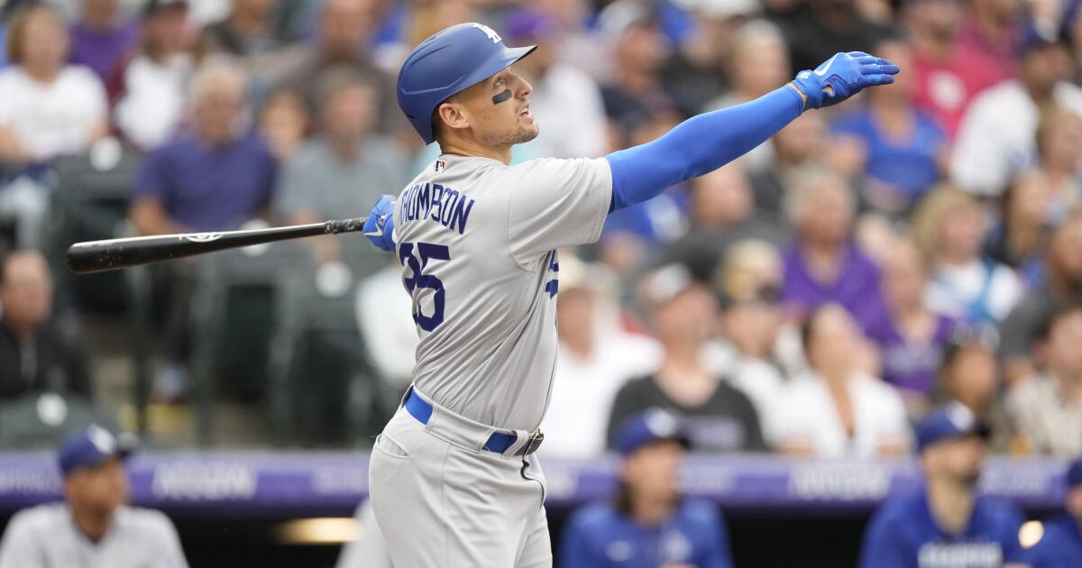 Trayce Thompson appreciation post (and also the magic number) : r/Dodgers