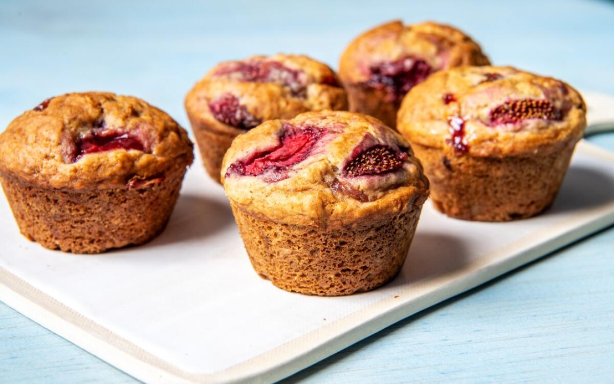 GGET Vegan Strawberry Muffins