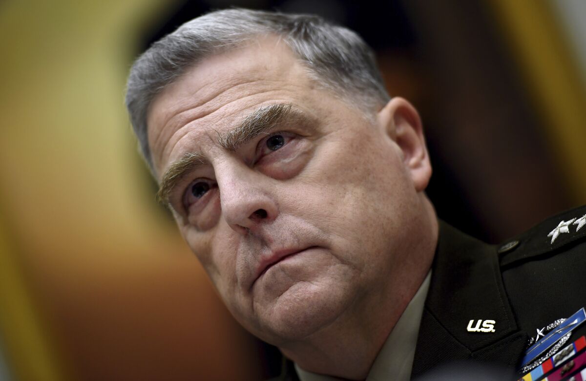 Joint Chiefs of Staff Chairman Gen. Mark Milley has tested positive for COVID-19.