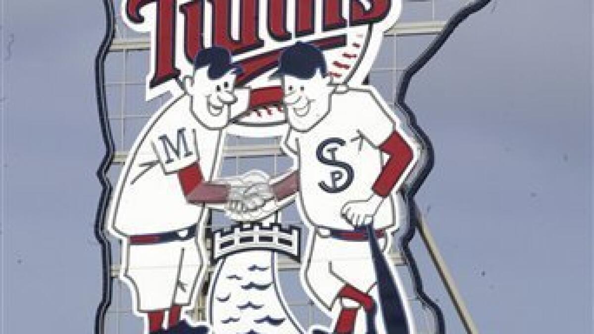 Minnesota Twins' Minnie and Paul logo history