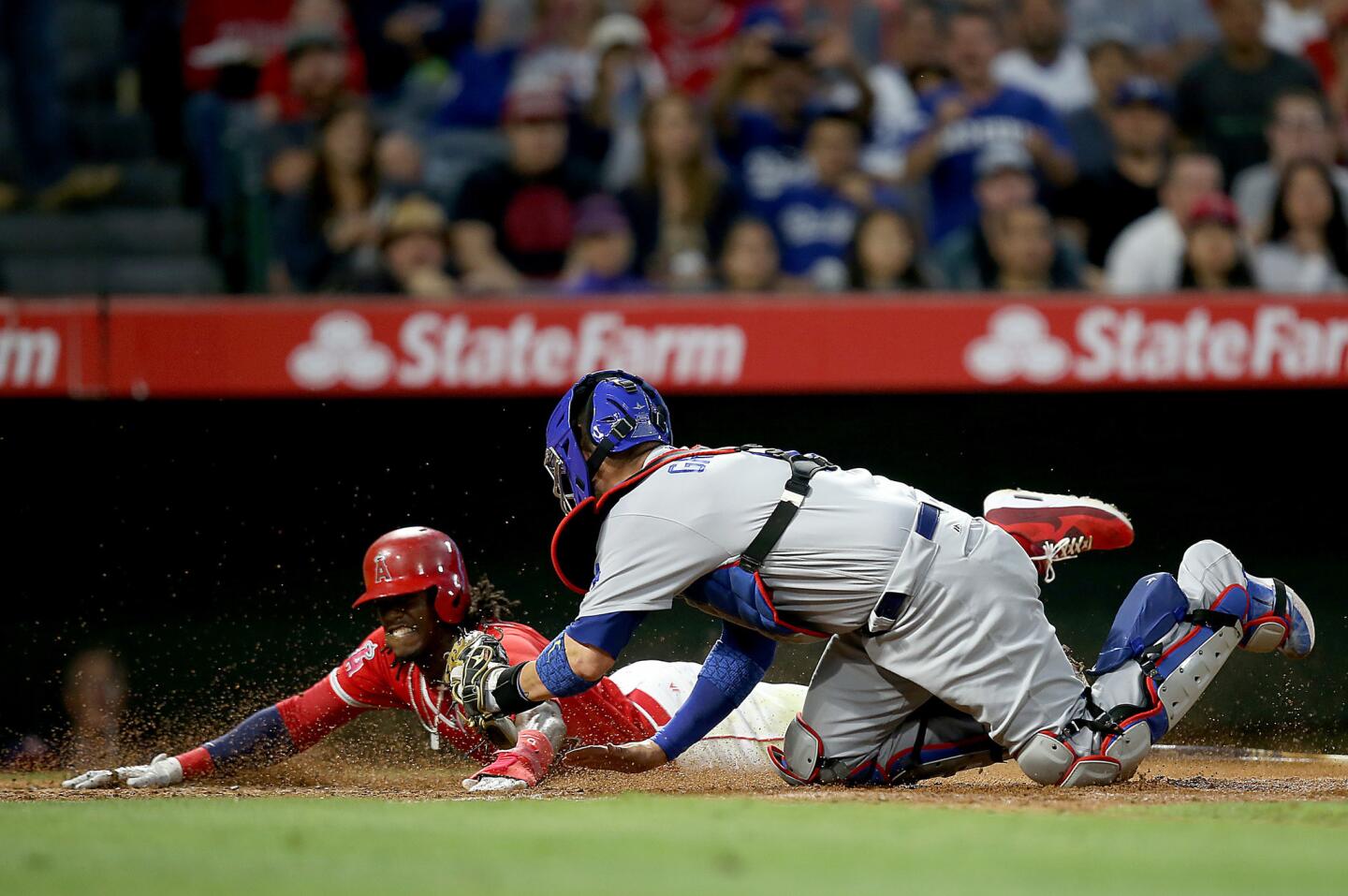 Yasmani Grandal, Cameron Maybin