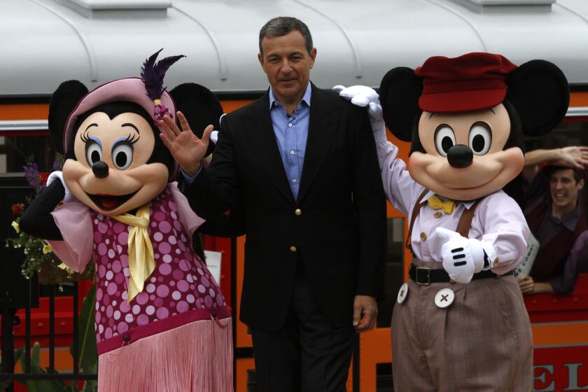 Bob Iger, Disney's chairman and chief executive, is expected to retire when his contract expires in 2018. In October, Disney's board of directors gave Iger a two-year extension in recognition of his strong track record.