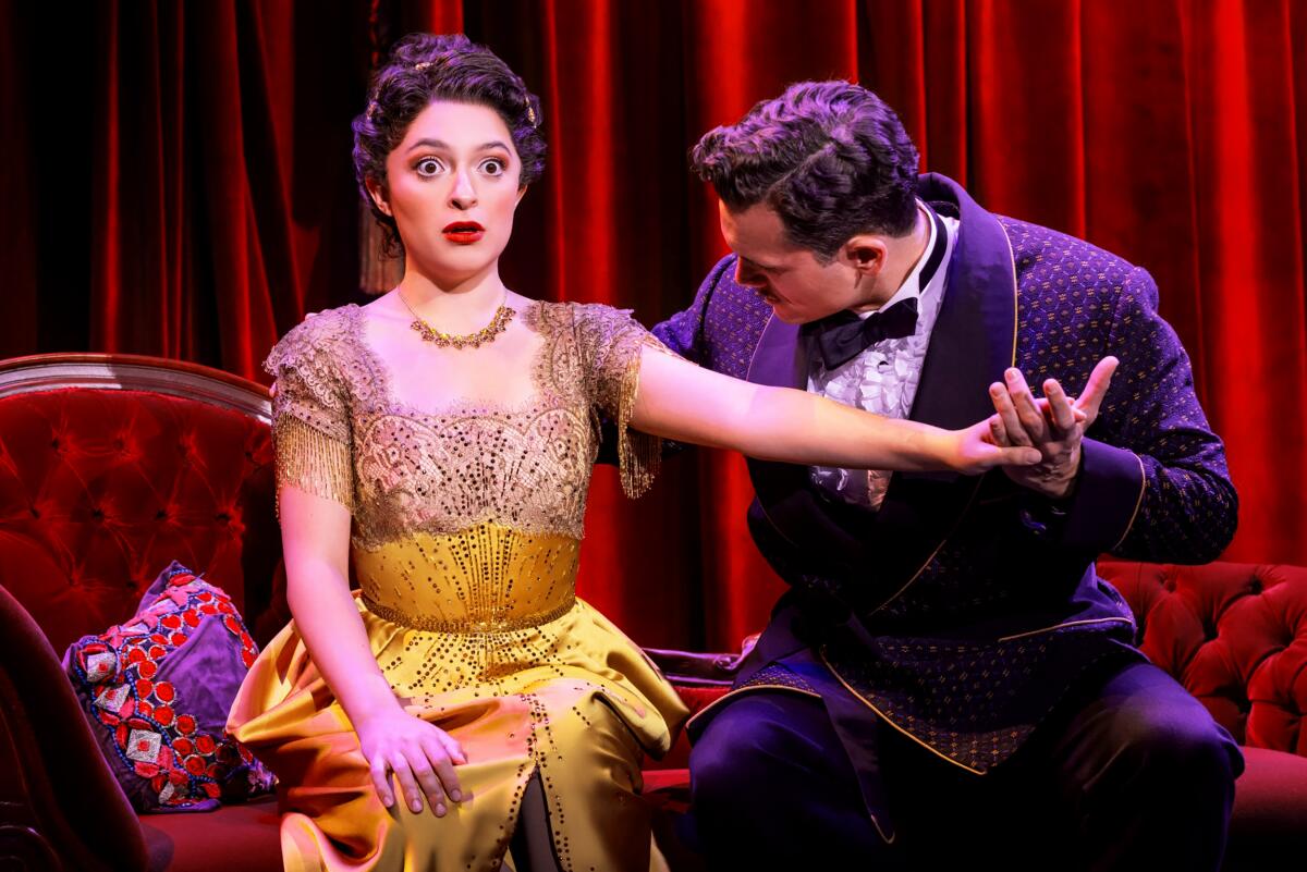 Katerina McCrimmon and Stephen Mark Lukas in "Funny Girl."