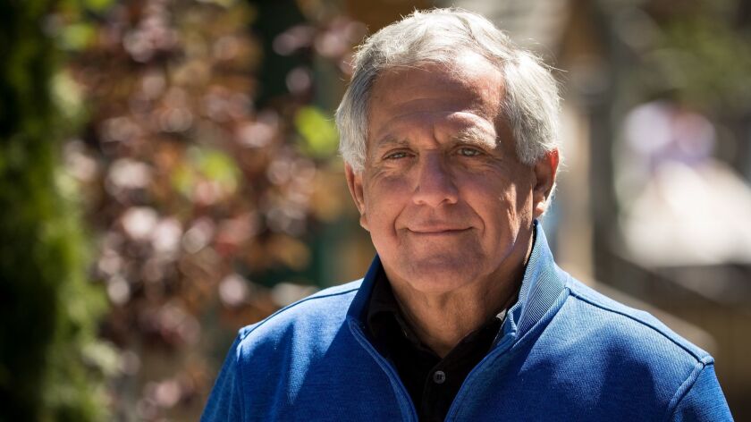 CBS Chairman and Chief Executive Leslie Moonves in 2017.