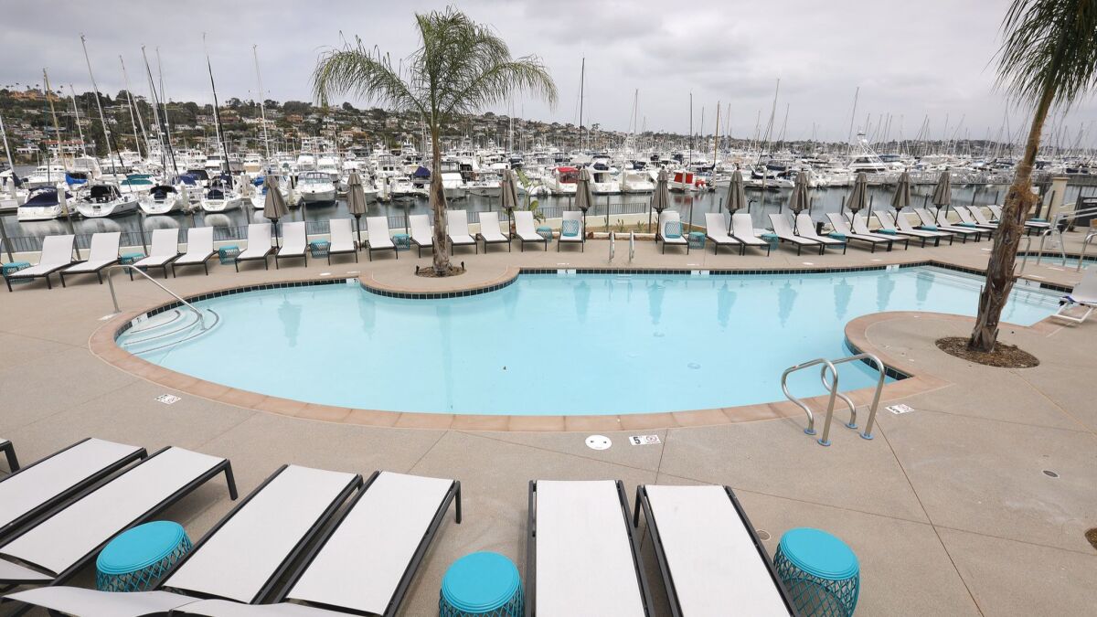 The new Paloma Pool and Bar is among a number of additions to the Kona Kai Resort & Spa on Shelter Island following a $13 million expansion completed at the beginning of the summer.