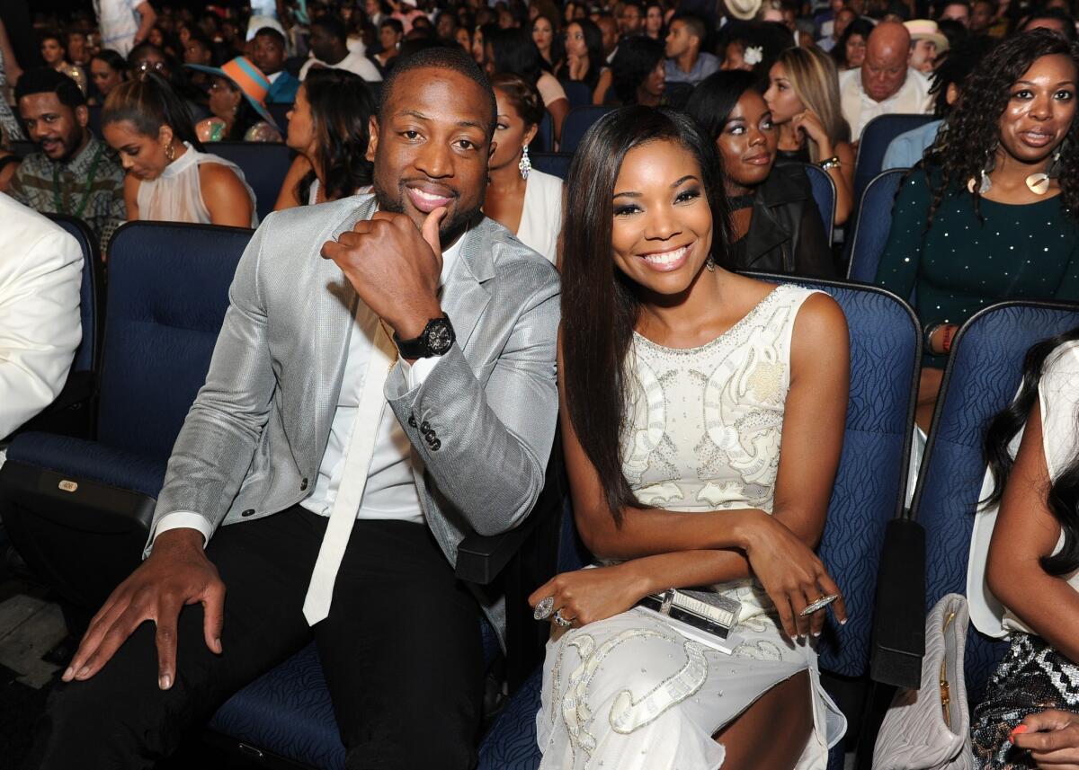 Basketball player Dwyane Wade and actress Gabrielle Union, shown at the 2013 BET Awards earlier this year, are engaged.