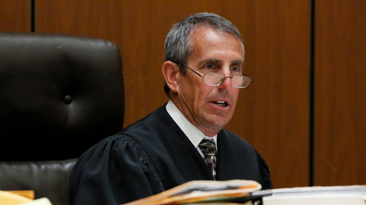 Los Angeles County Superior Court Judge Craig Richman.