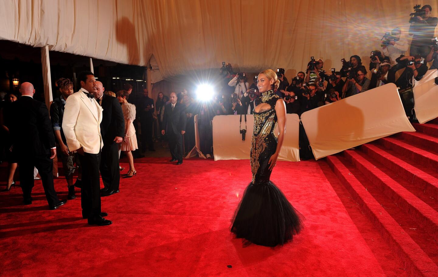 Beyonce at the Met Gala 2011