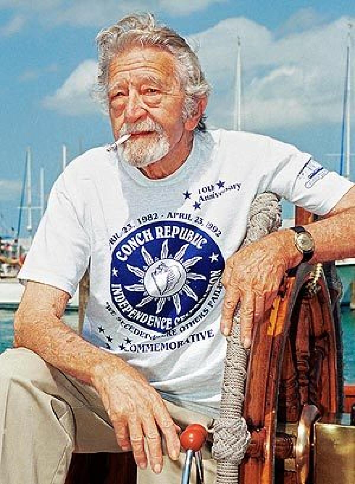 Anthony Tarracino arrived in Key West, Fla., in 1948. He spent more than three decades as a charter boat captain and ran Capt. Tonys saloon. In 1989, he ran for mayor and won by 32 votes.