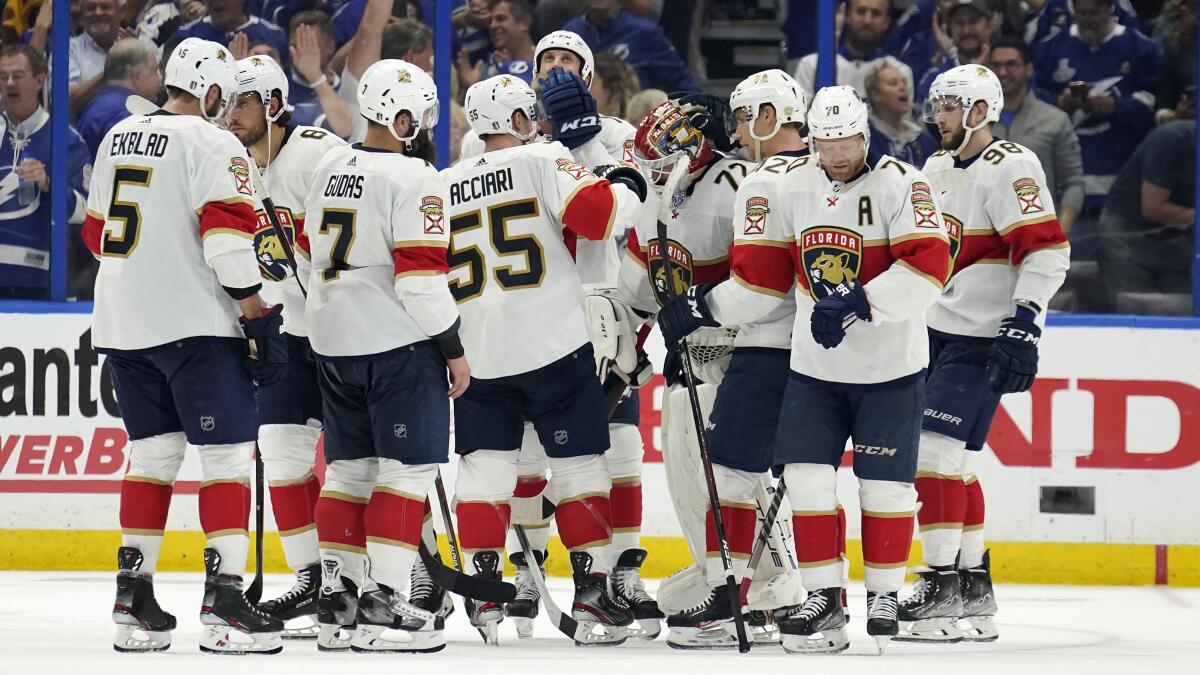 For Panthers, regular season success didn't lead to Cup run - The San Diego  Union-Tribune