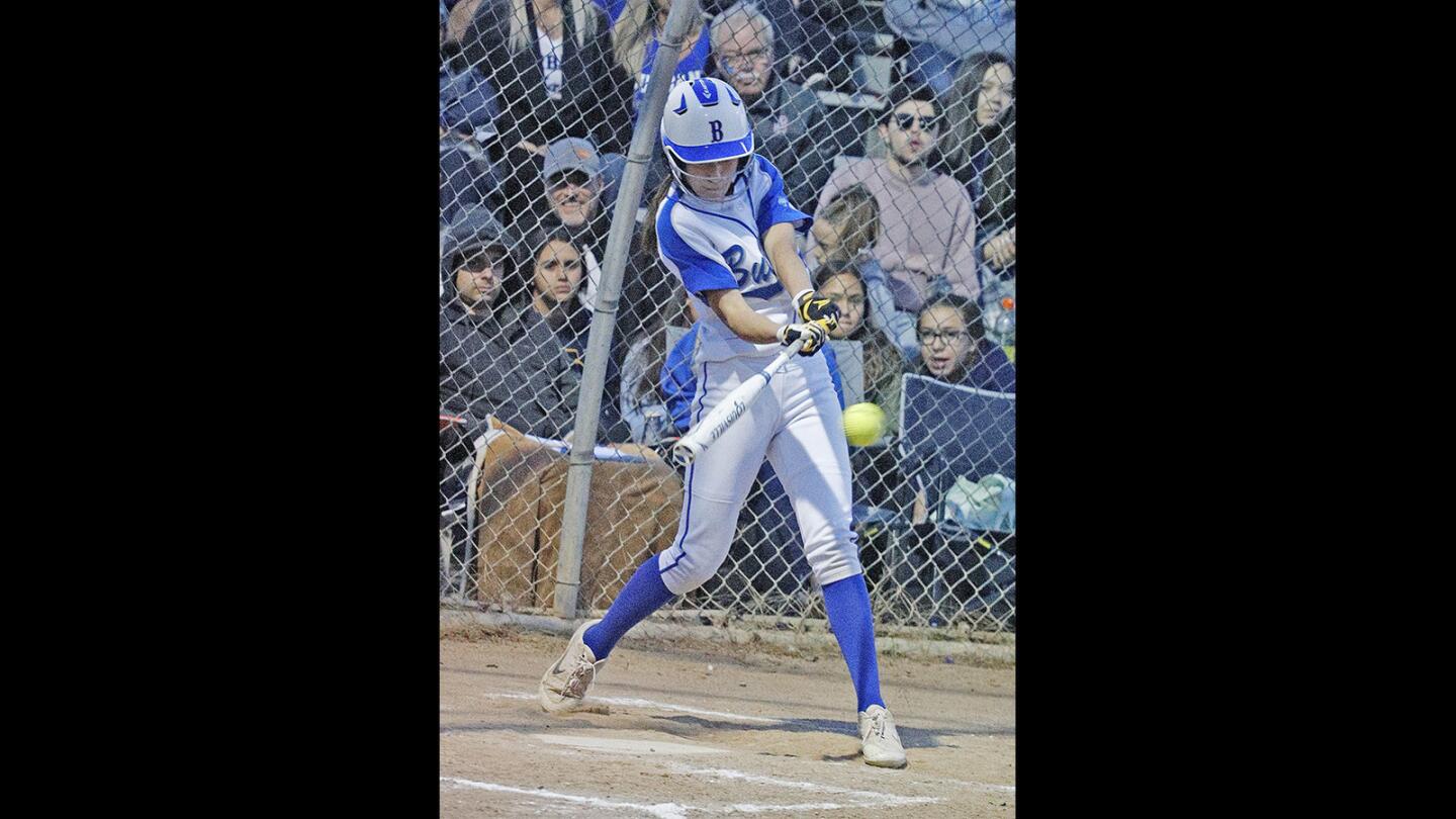 Photo Gallery: Burroughs vs. Burbank in rival Pacific League softball