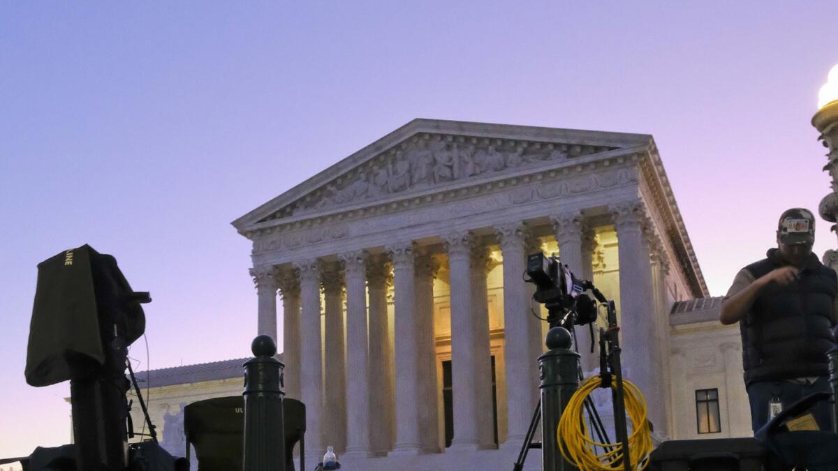 The U.S. Supreme Court is weighing whether online merchants must collect state sales taxes.