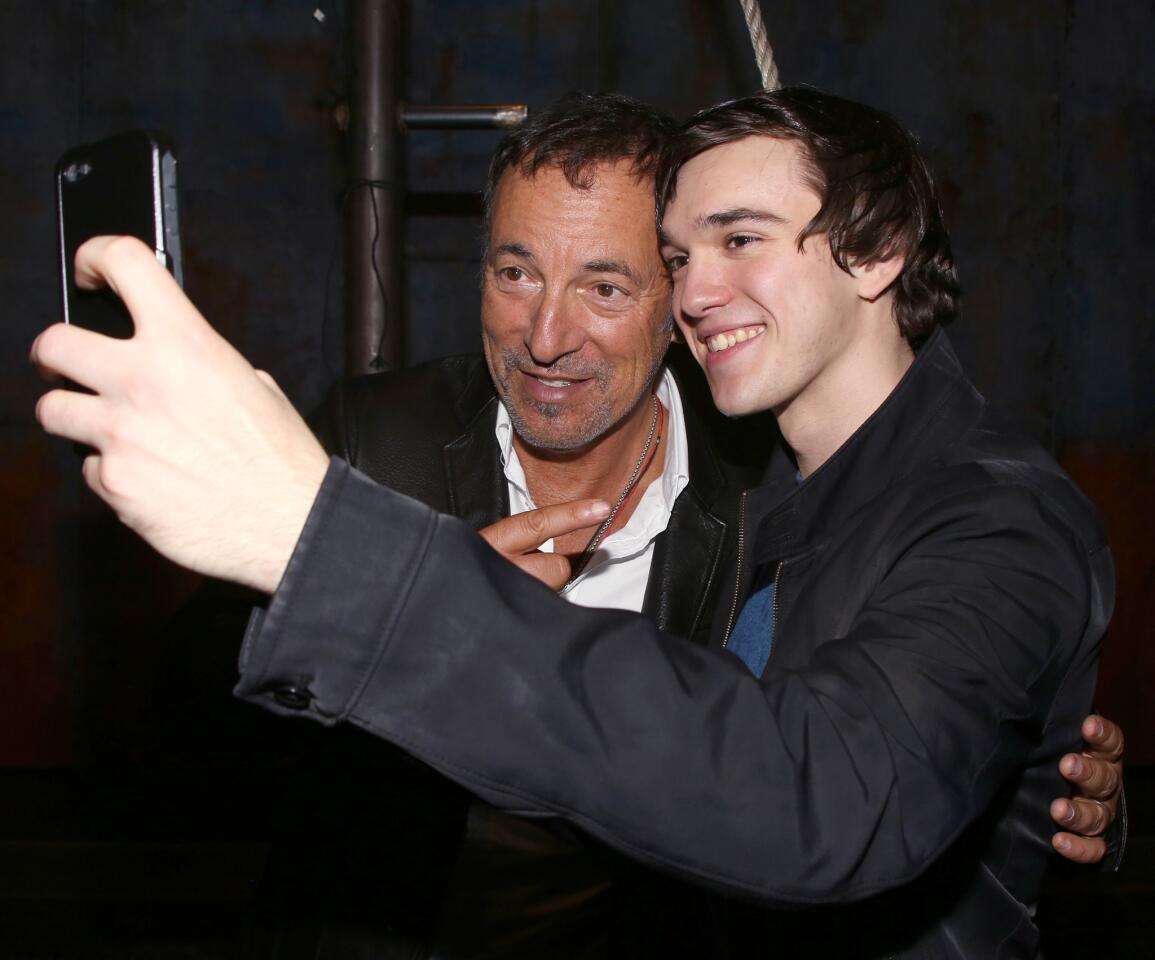 Celebrity selfies | Bruce Springsteen