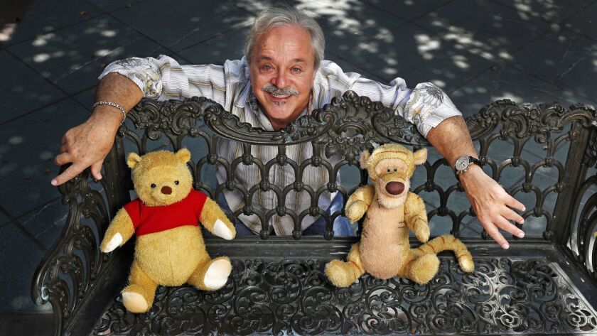 Actor Jim Cummings has long provided the voices of Pooh and Tigger, including in Disney's "Christopher Robin" movie.