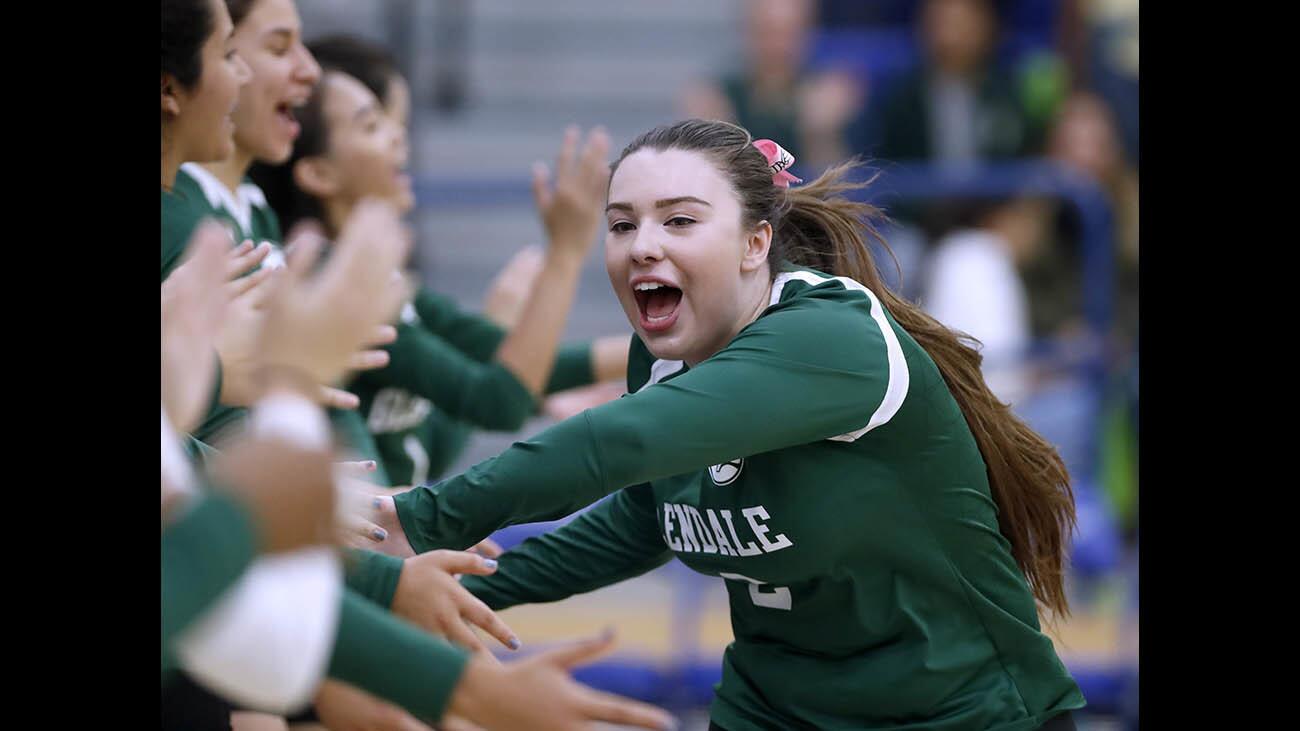 Photo Gallery: Glendale Adventist High School wins the CIF SS Div 9 girls volleyball championship