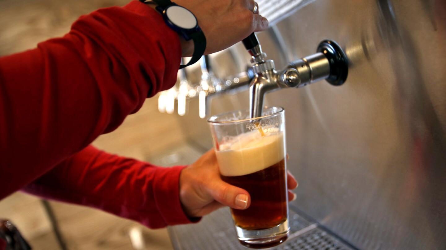 Self-serve beer on tap