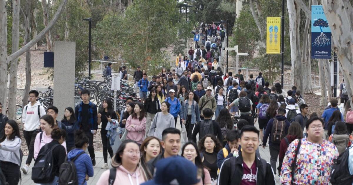 University of California extends application deadline - Los Angeles Times