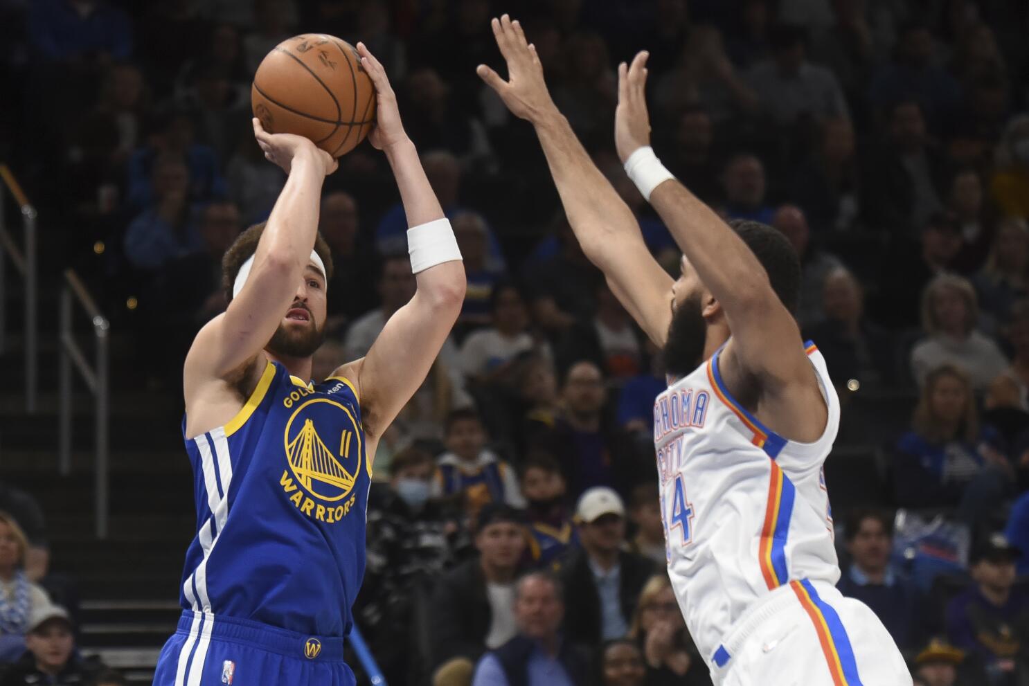 Warriors remain a top three-point team, even without Klay Thompson - Golden  State Of Mind