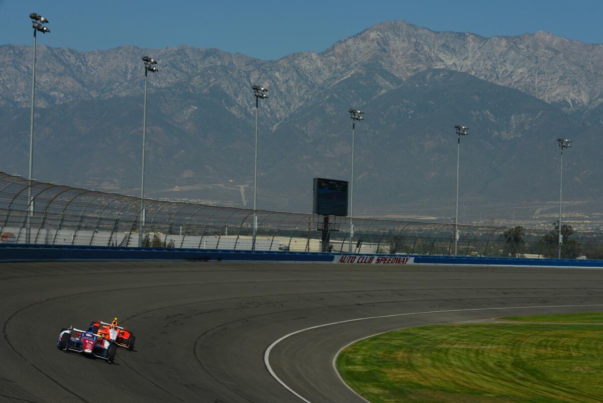Auto Club Speedway in Fontana will once again host the IndyCar Series season finale in 2014.