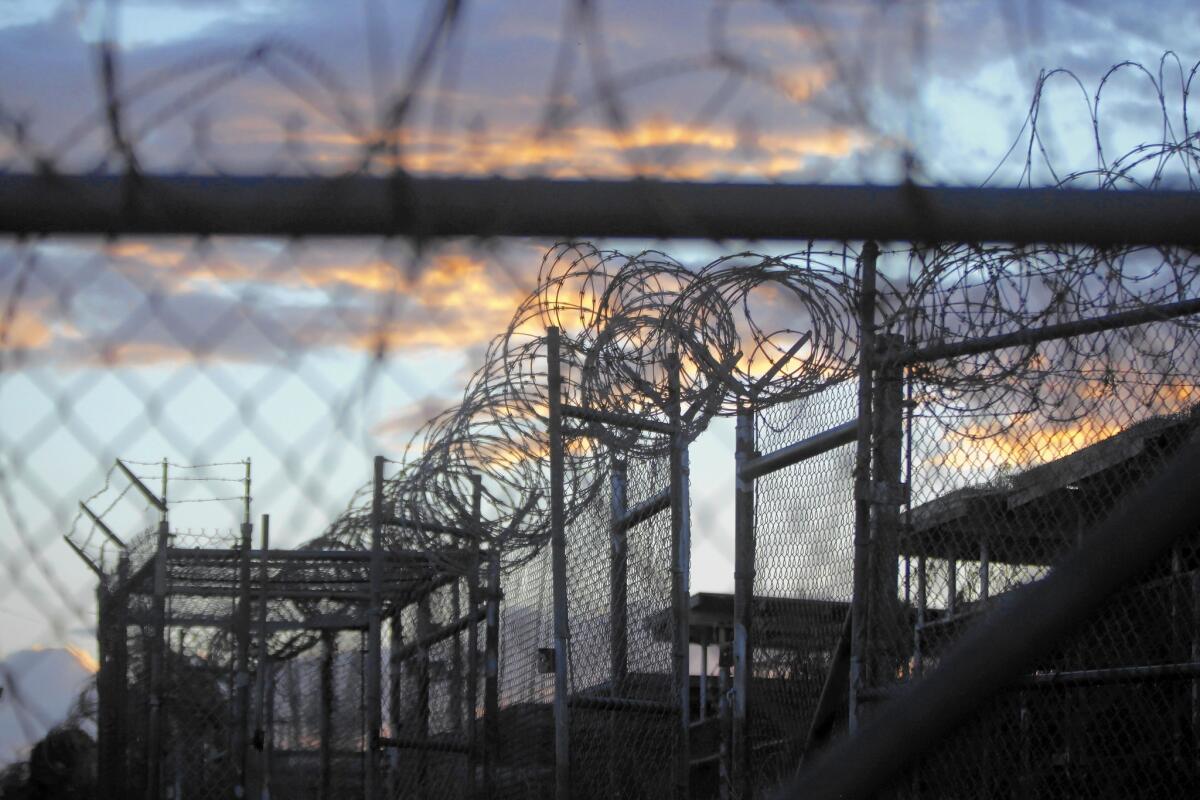 The U.S. military prison at Guantanamo Bay, Cuba.