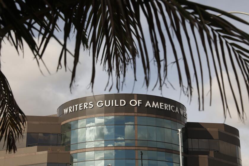 The Los Angeles headquarters of the Writers Guild of America.