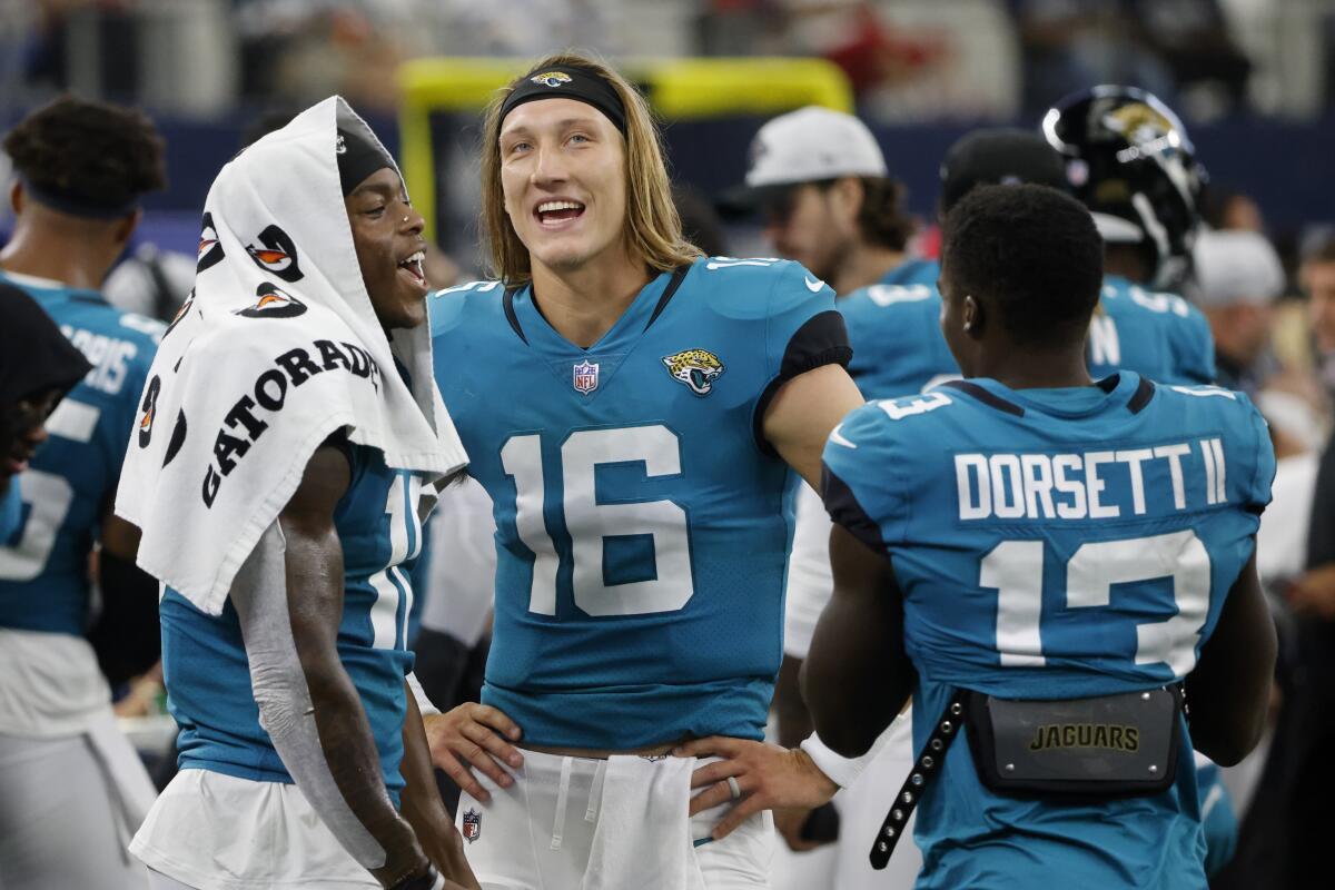 Lawrence wraps preseason with 2 TDs, Jags beat Cowboys 34-14 - The