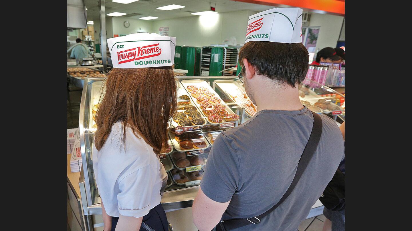 Photo Gallery: Krispy Kreme in Burbank and National Doughnut Day