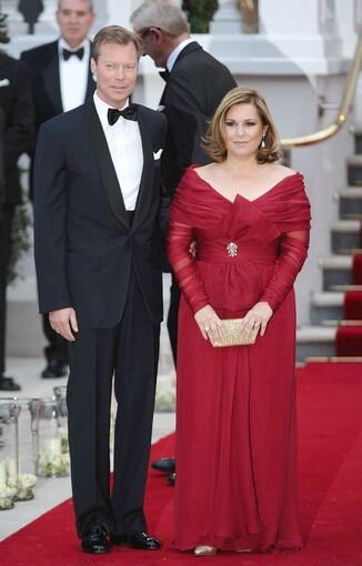 Luxembourg's Grand Duque Henri and wife Maria Teresa