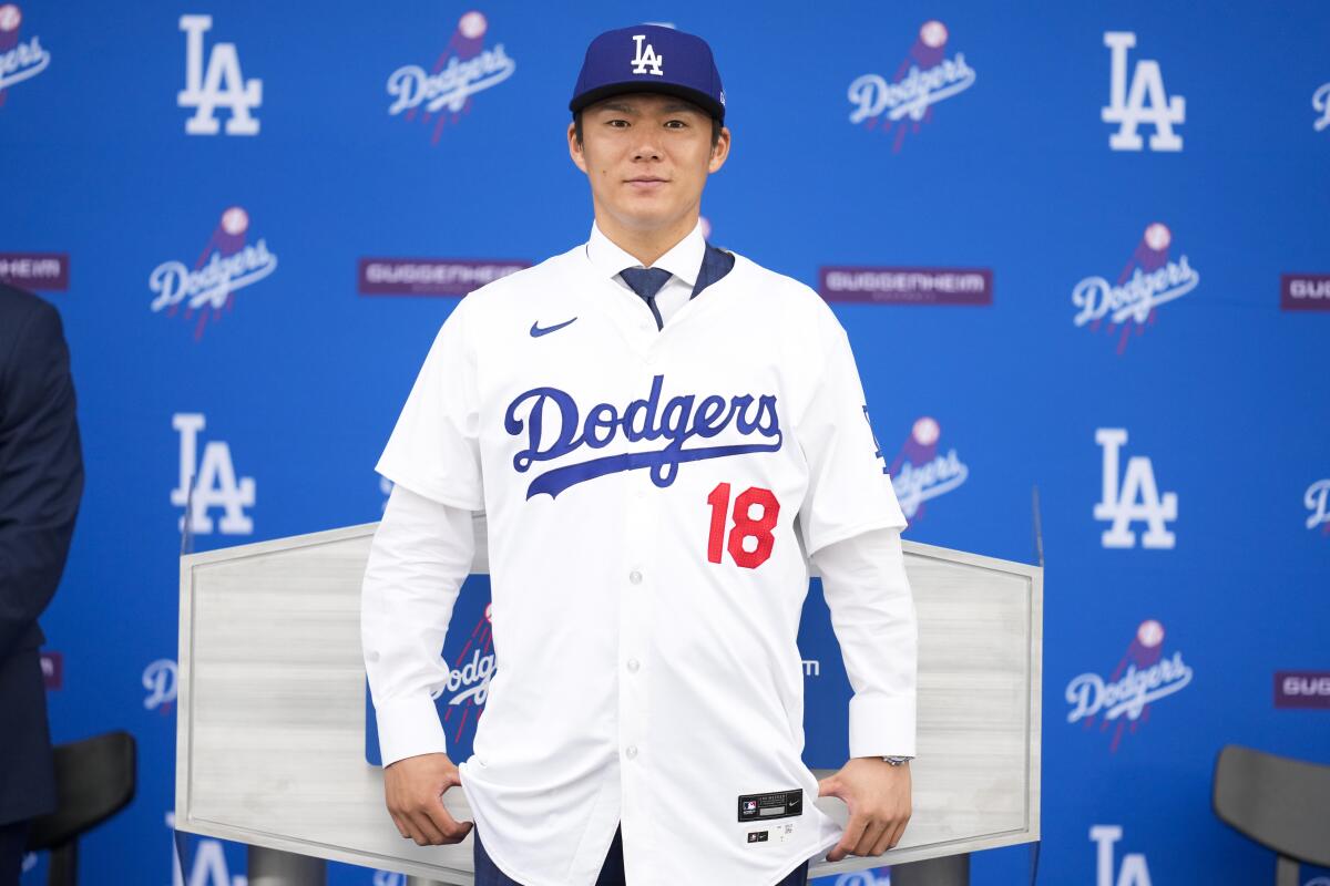 Yamamoto's contract with Dodgers includes 2 opt outs, but timing depends on  elbow health - The San Diego Union-Tribune