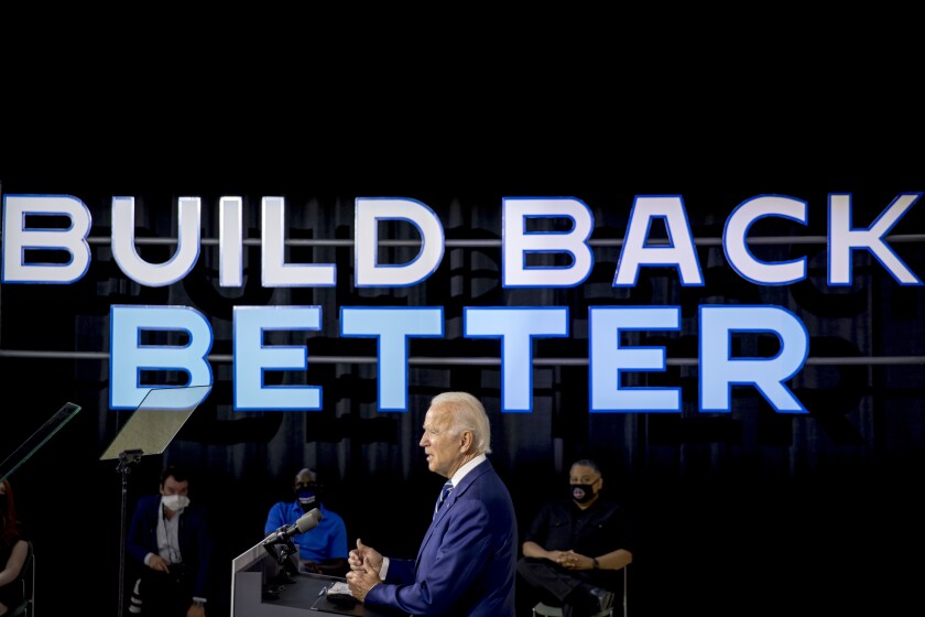Biden S And Trump S Education Policy Stances Diverge Los Angeles Times