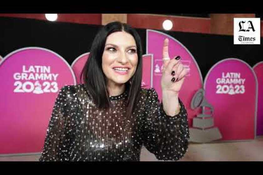 Laura Pausini habla de su participación en el homenaje del Latin Grammy a su carrera