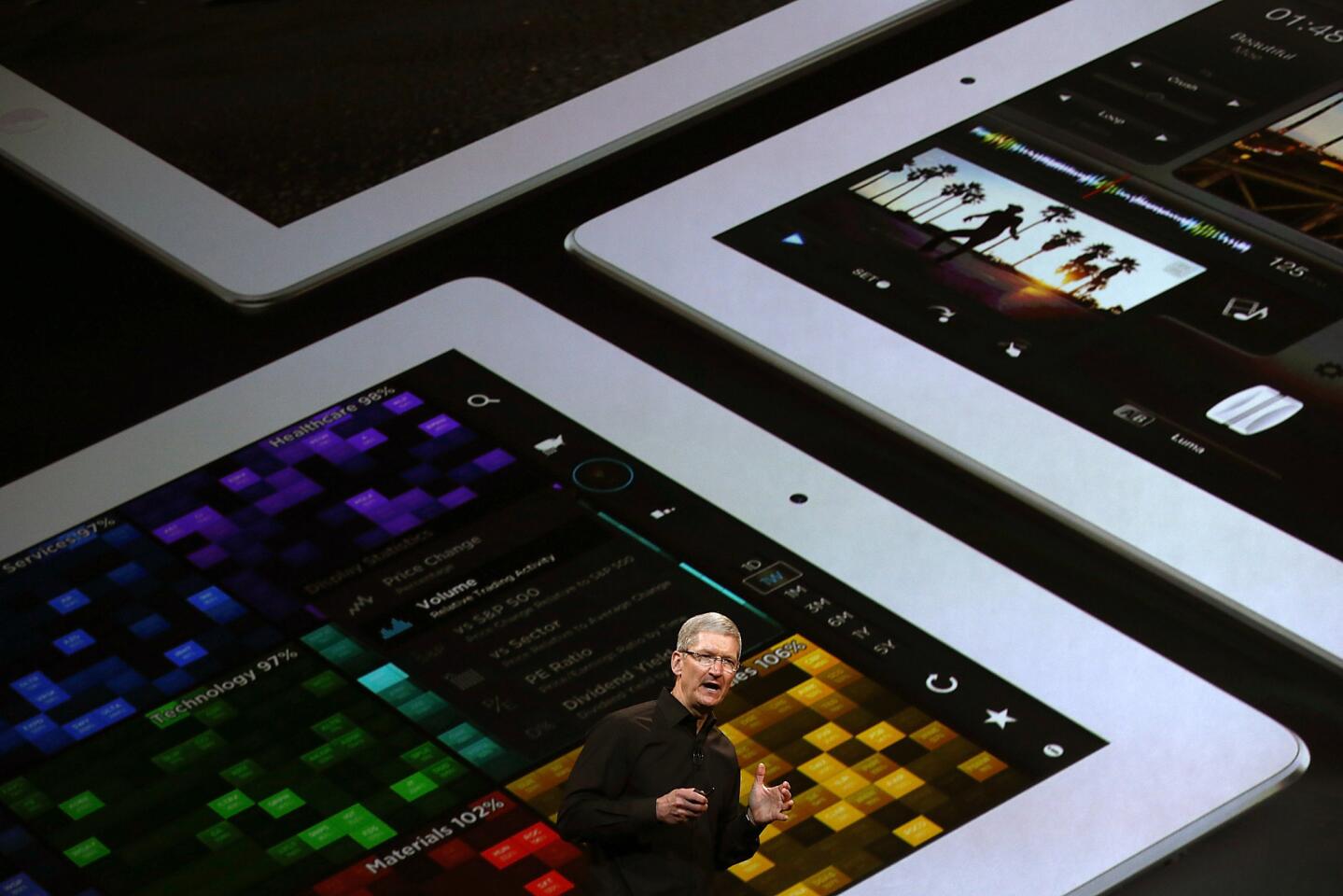 Apple unveils new versions of iPad