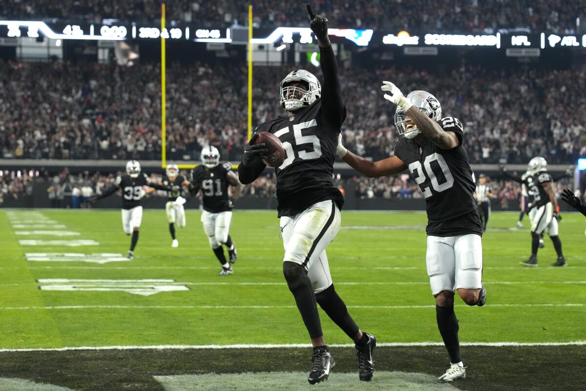 Las Vegas Raiders christen 'Death Star' stadium with victory over