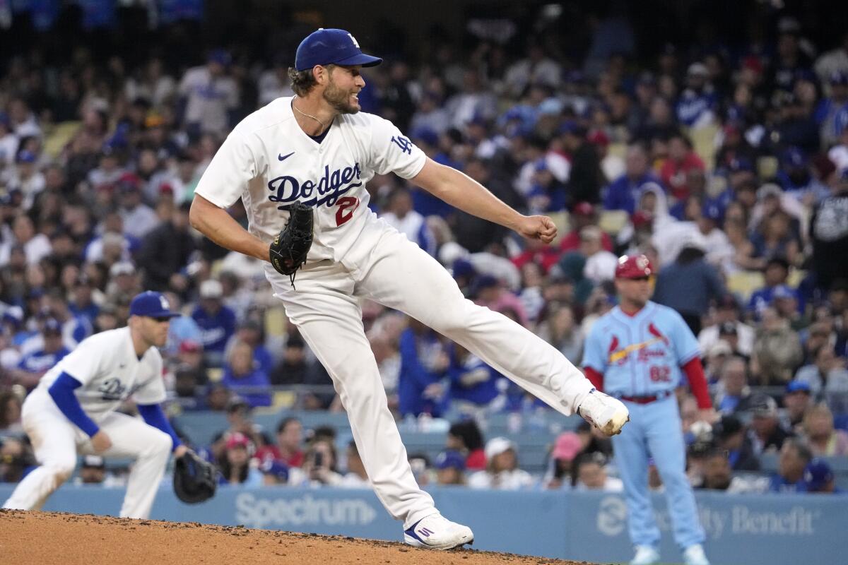 Kershaw dominant over 7 innings, Dodgers beat Cardinals 1-0