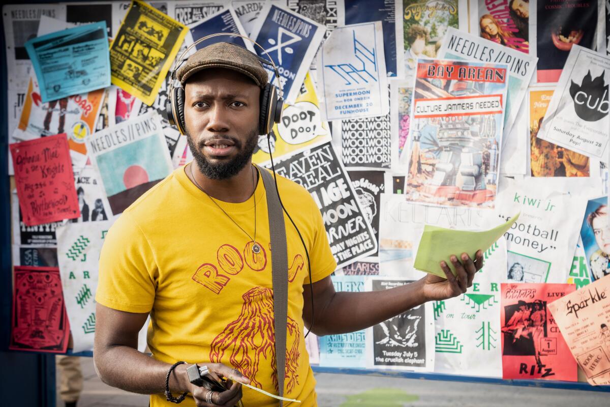 Lamorne Morris in the Hulu comedy "Woke."