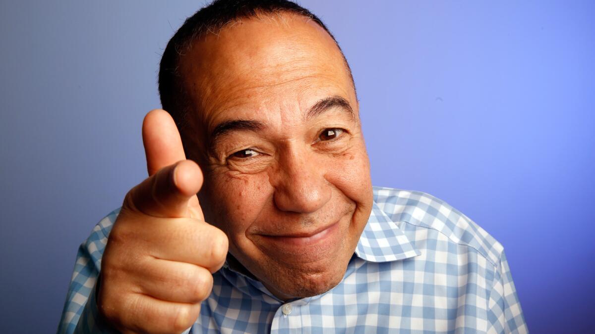 Comedian Gilbert Gottfried in his New York apartment on May 14, 2015.