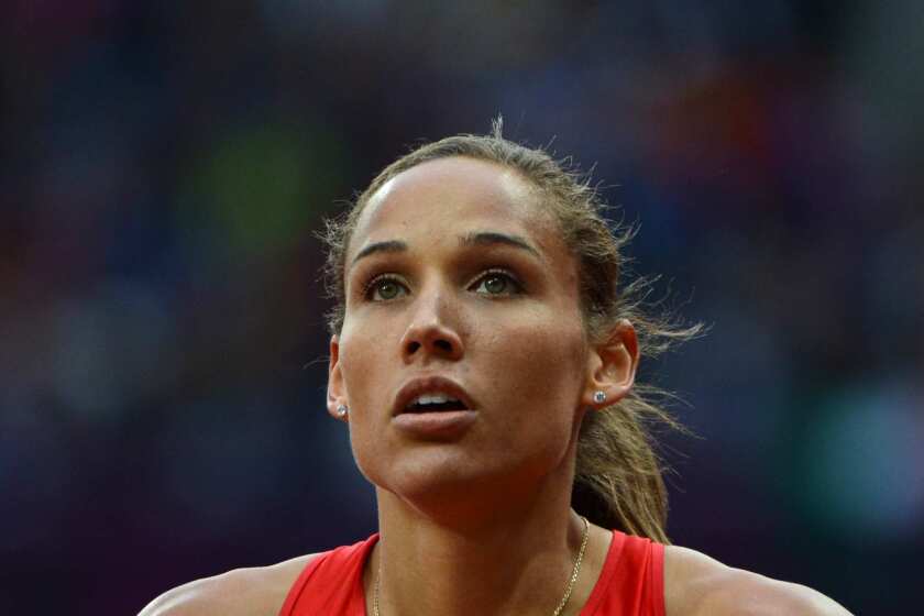 United States' Lolo Jones was a media sensation before the Olympics, but now must face the inevitable backlash.