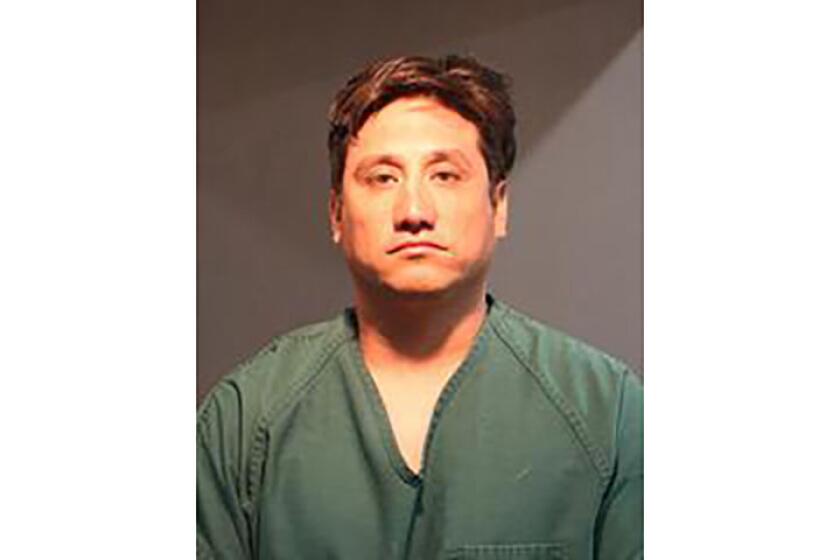Booking photo of Chris Flores.