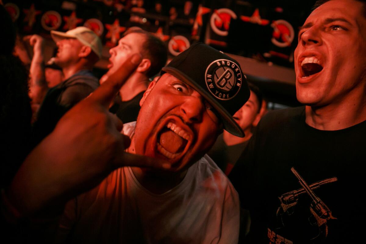 This guy was clearly excited to see Prophets of Rage.