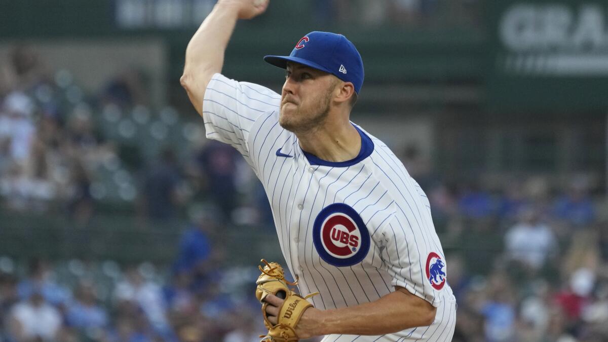 Jameson Taillon struggles in Cubs debut, Brewers take opening series -  Chicago Sun-Times