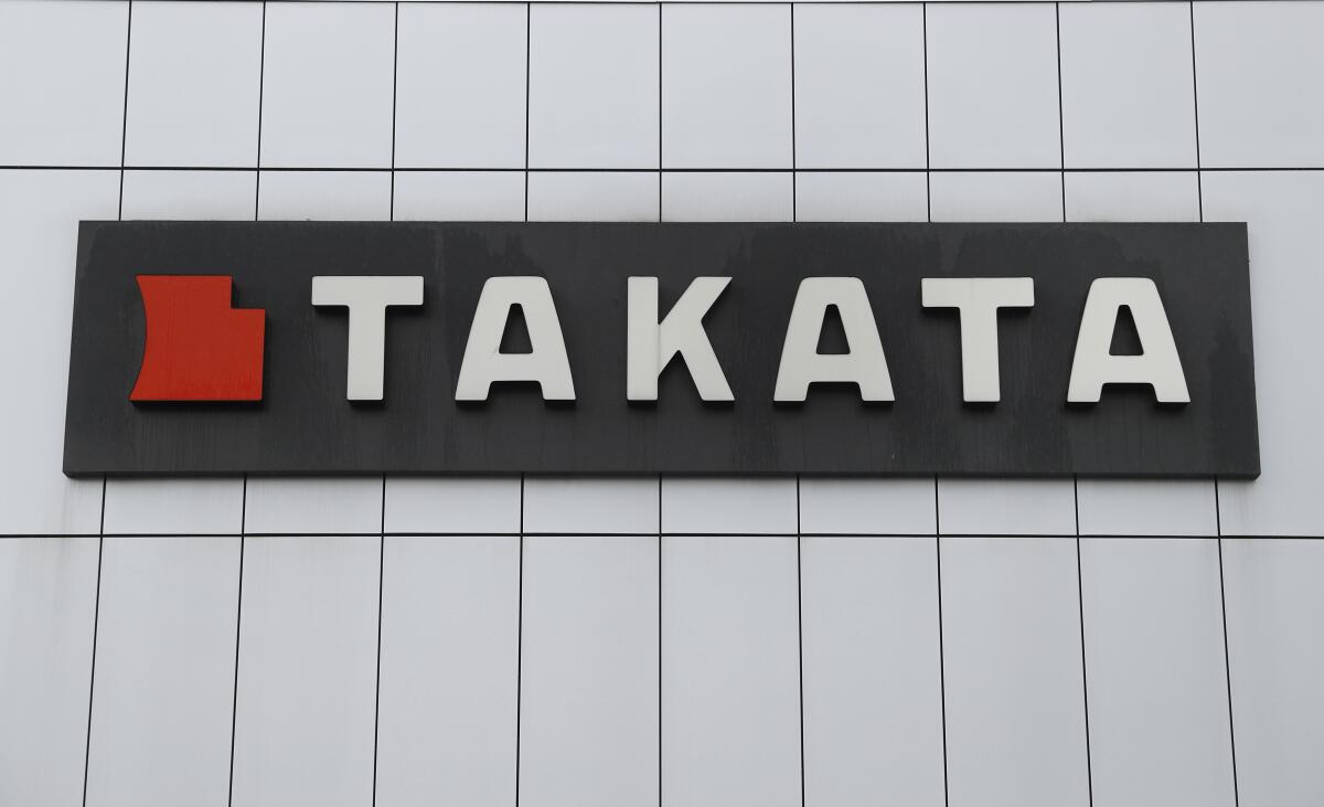 Takata sign