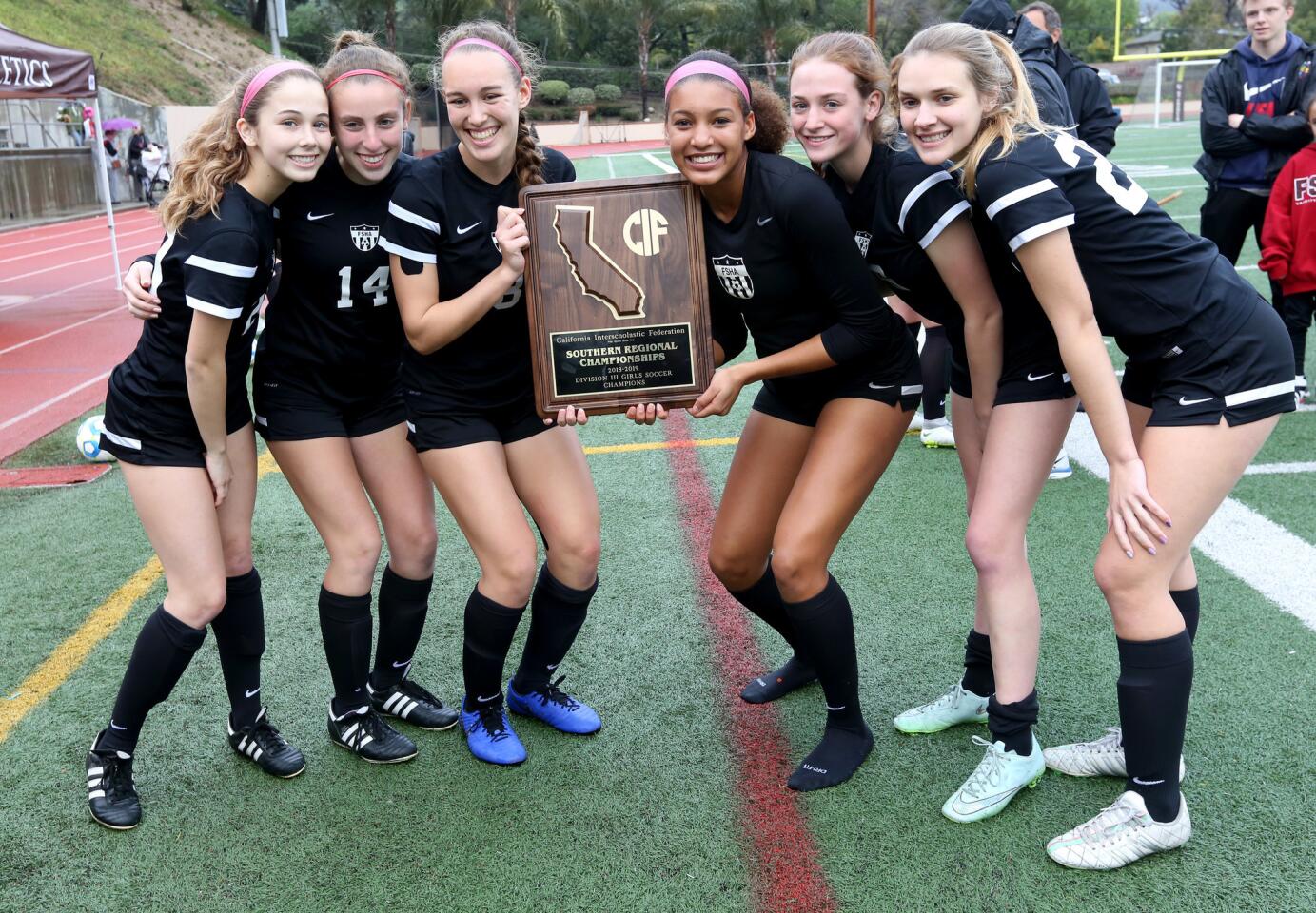 Photo Gallery: Flintridge Sacred Heart Academy wins CIF State Div. III So.Cal regional soccer championship