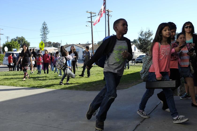 As part of a nationwide day of action, San Diego Unified School District parents and educators had school walk-ins to reclaim their schools from the dangers of over testing.